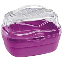 Los mejores  - Ferplast Trasportín para hámsteres y otros pequeños roedores ALADINO SMALL Jaula de viaje para roedores y hámsteres…